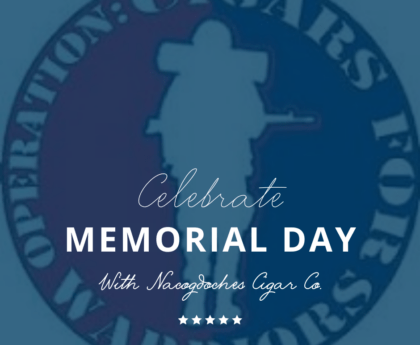 Cigars For Warriors Memorial Day Event